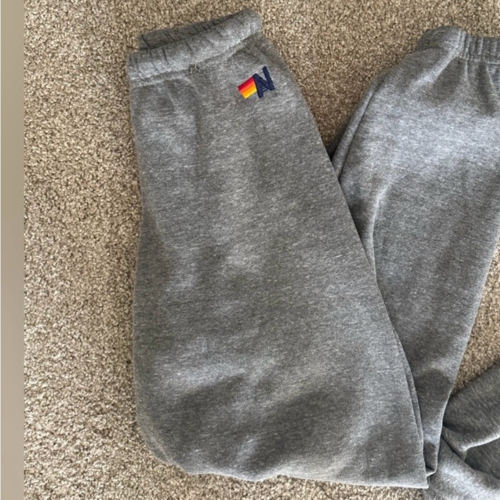 COPY - Aviator nation grey sweatpants euc size small